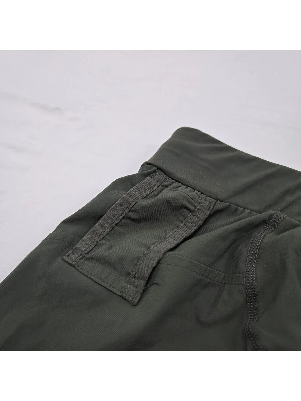 EUC Size S Men's ASRV Joggers Tetra-Lite High Rib Jogger Pants Olive DSG-0477